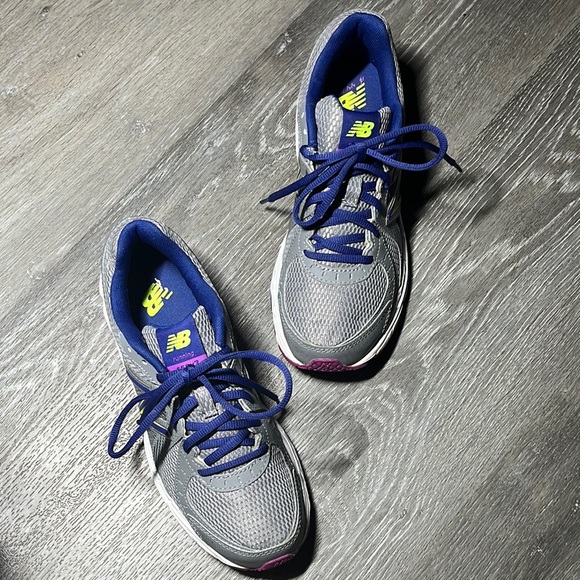 New Balance 450v3 Gray and Purple Running Shoes - Picture 13 of 13